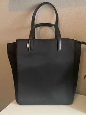 BÉIS Black Nylon Tote Bag